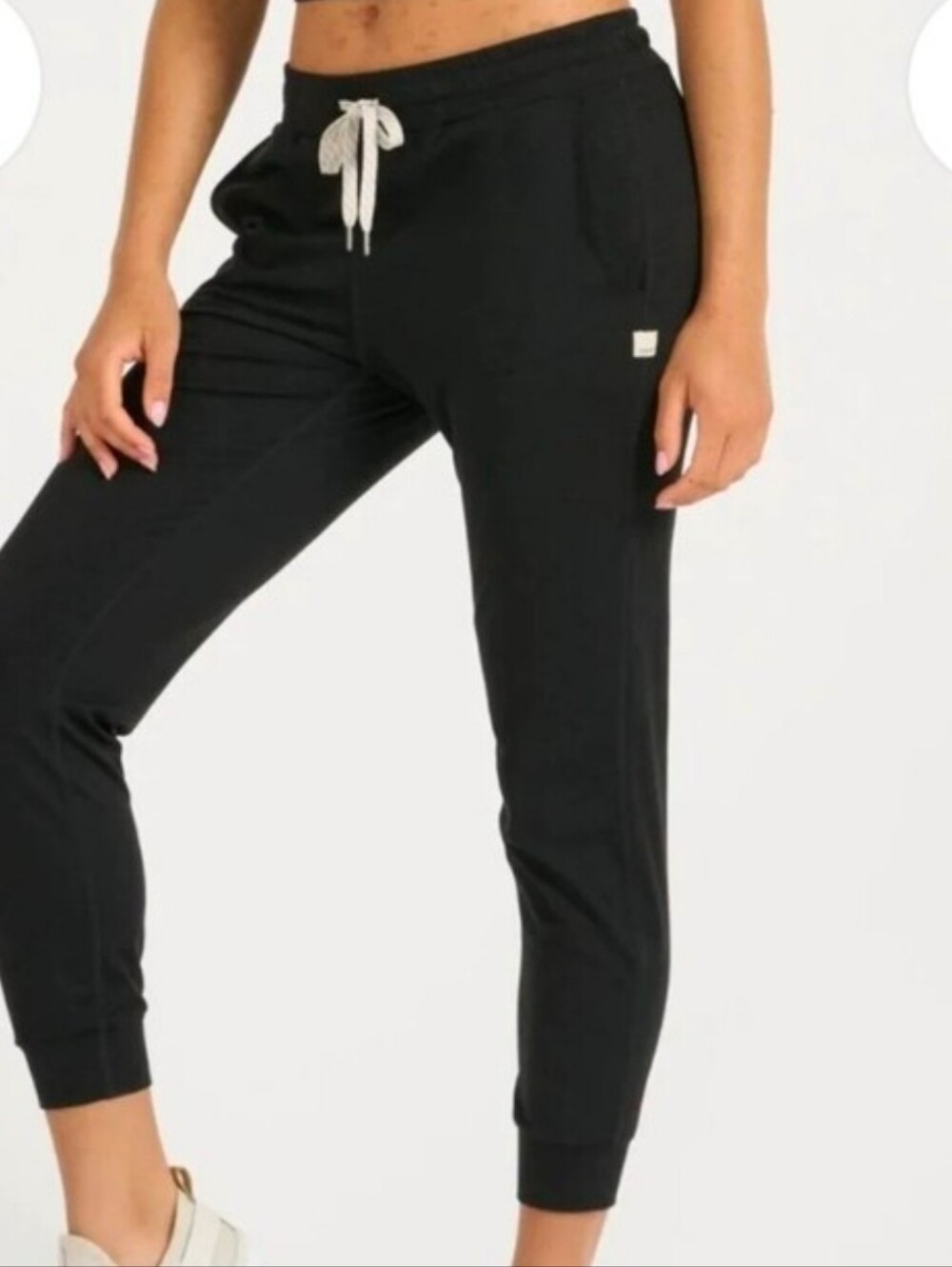 Vuori Performance Jogger Black Heather DreamKnit Drawstring Pants XL Athleisure